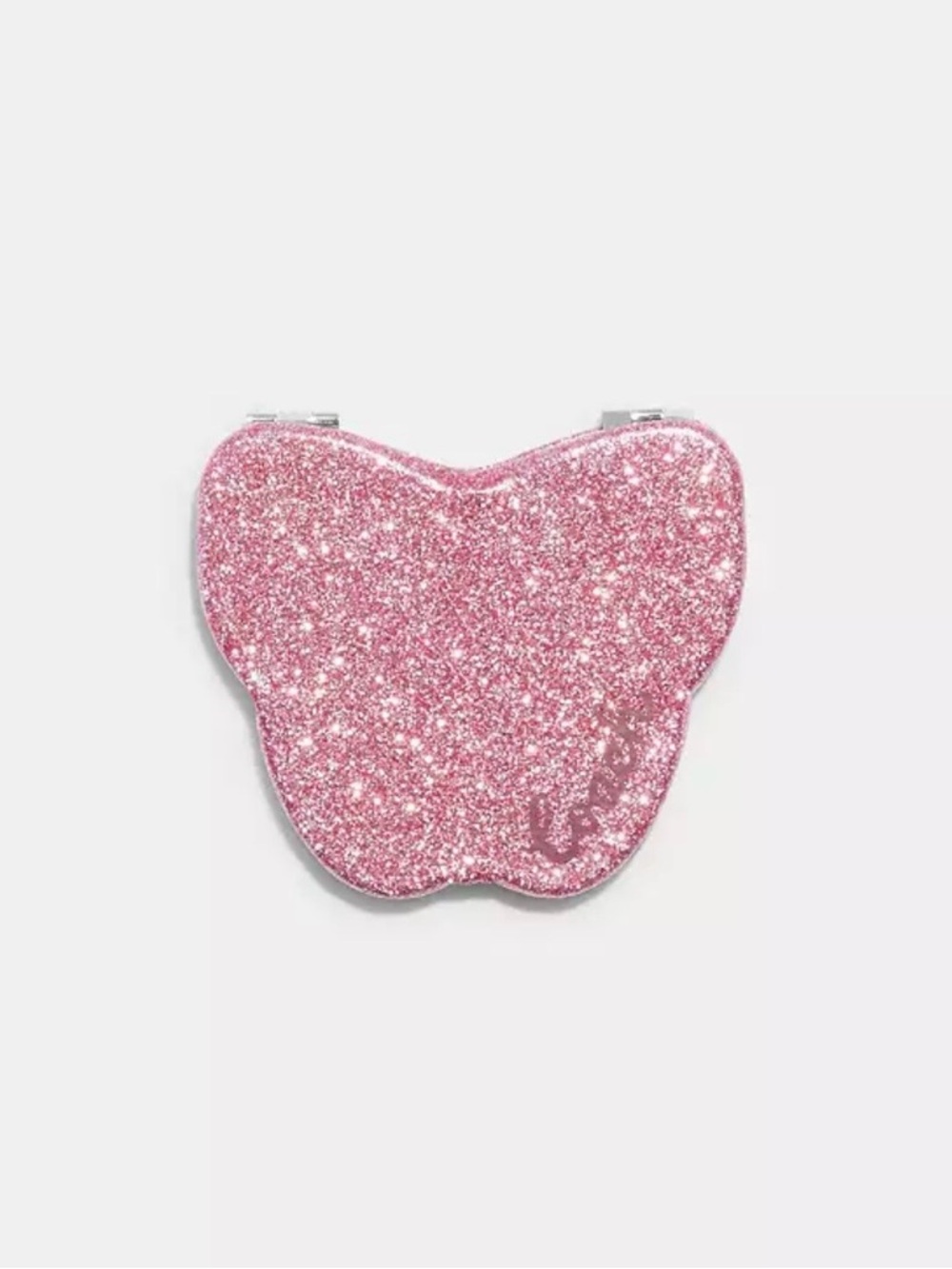 Coach Glitter Butterfly Compact Mirror